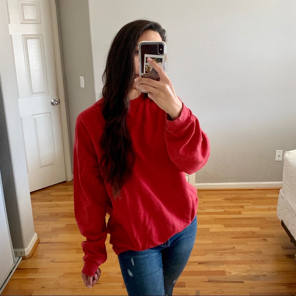 Hanes Big Red Sweater